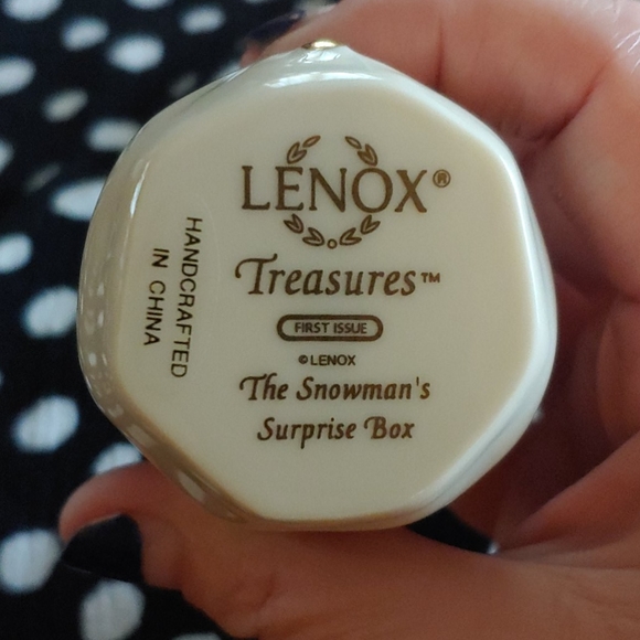LENOX SNOWMANS SURPRISE BOX - Picture 7 of 7